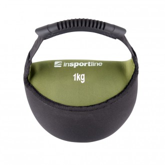Neoprénová činka Insportline Bell-Bag 1 kg