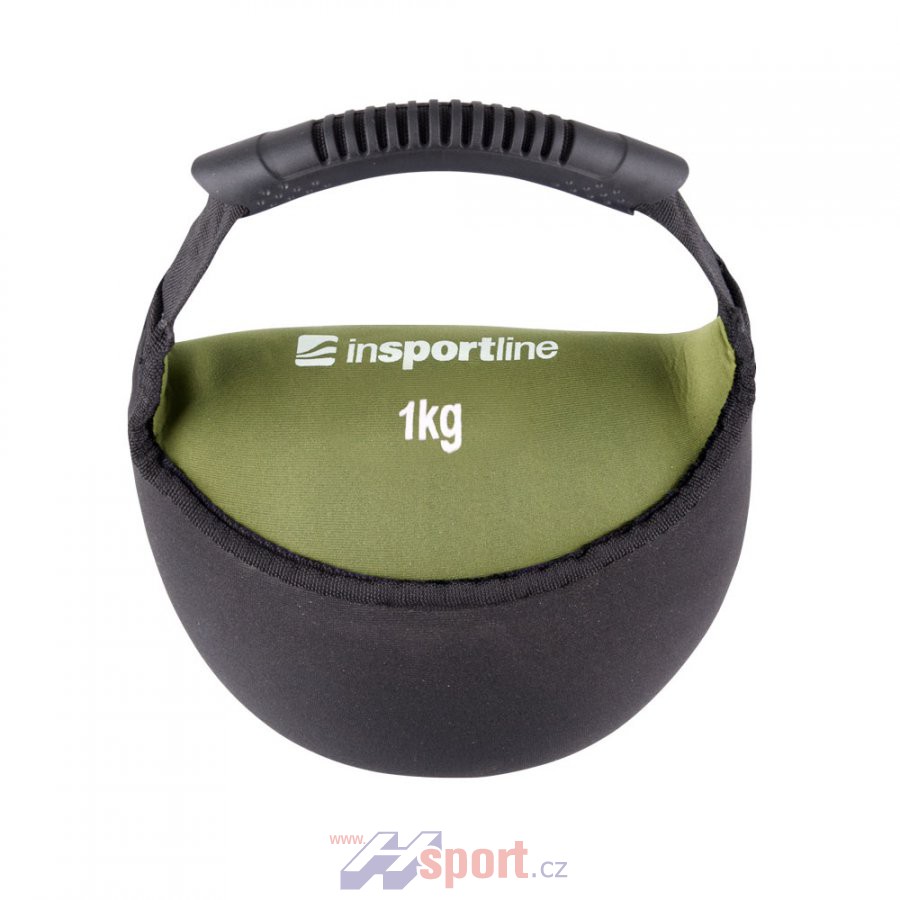 Neoprénová činka Insportline Bell-Bag 1 kg