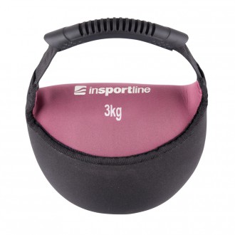 Neoprénová činka Insportline Bell-Bag 3 kg