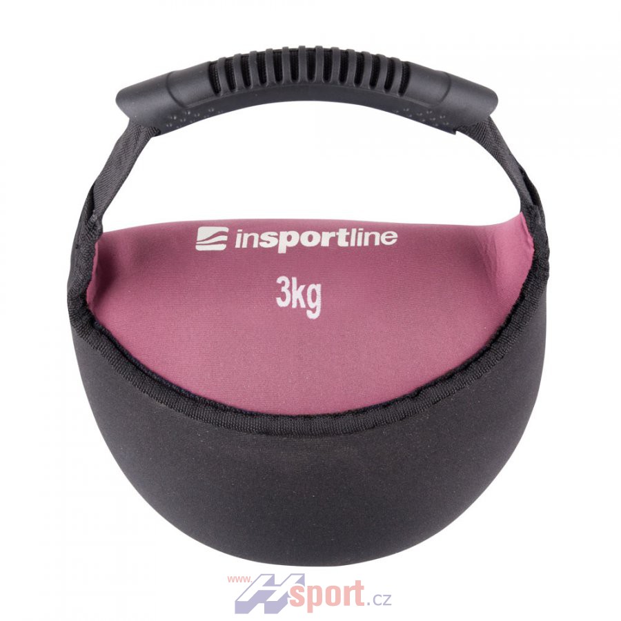 Neoprénová činka Insportline Bell-Bag 3 kg