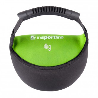 Neoprénová činka Insportline Bell-Bag 4 kg