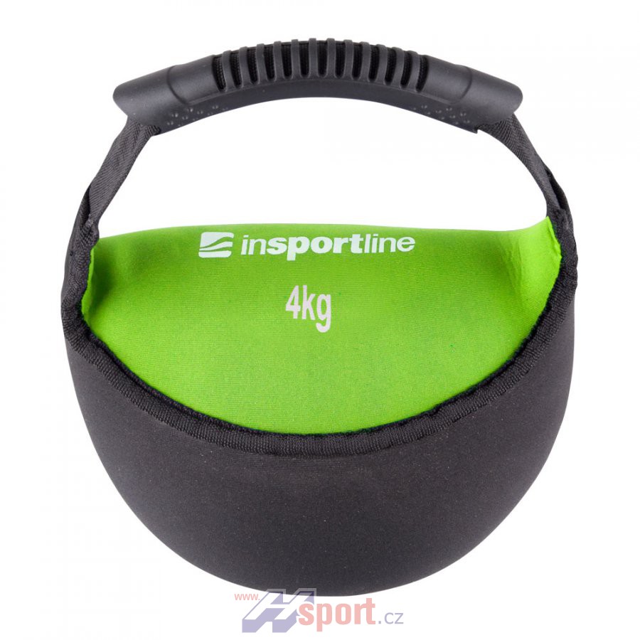 Neoprénová činka Insportline Bell-Bag 4 kg