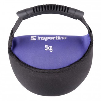 Neoprénová činka Insporline Bell-Bag 5 kg
