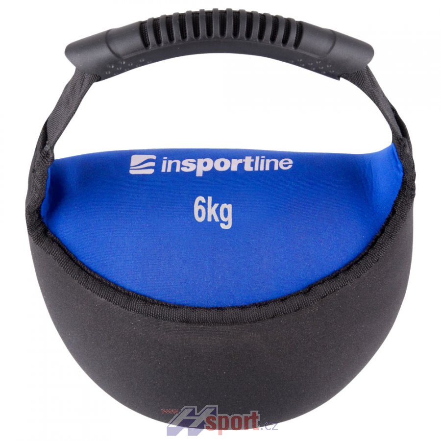 Neoprénová činka Insportline Bell-Bag 6 kg