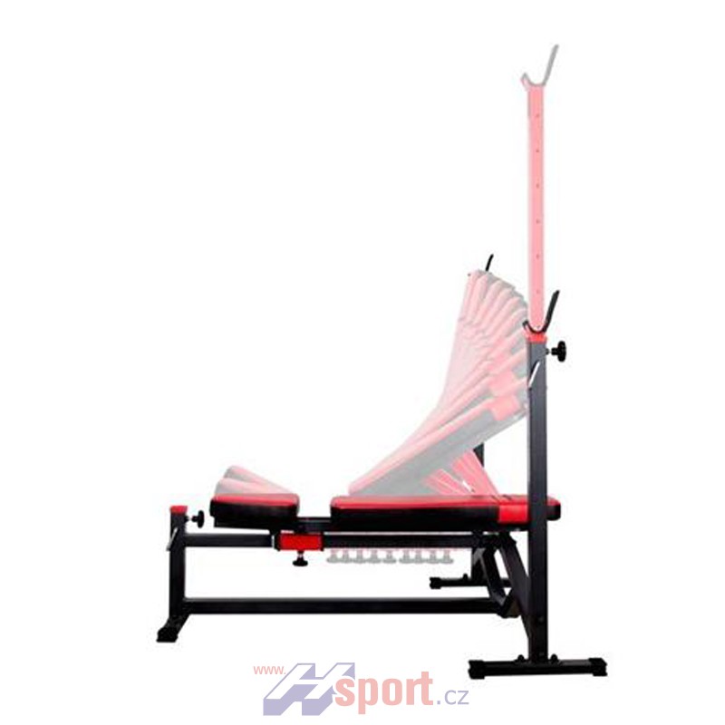 Polohovací posilovací lavice Marbo MS-L105