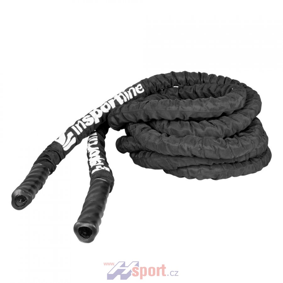 Posilovací lano Insportline WaveRope 3,8 cm x 9 m