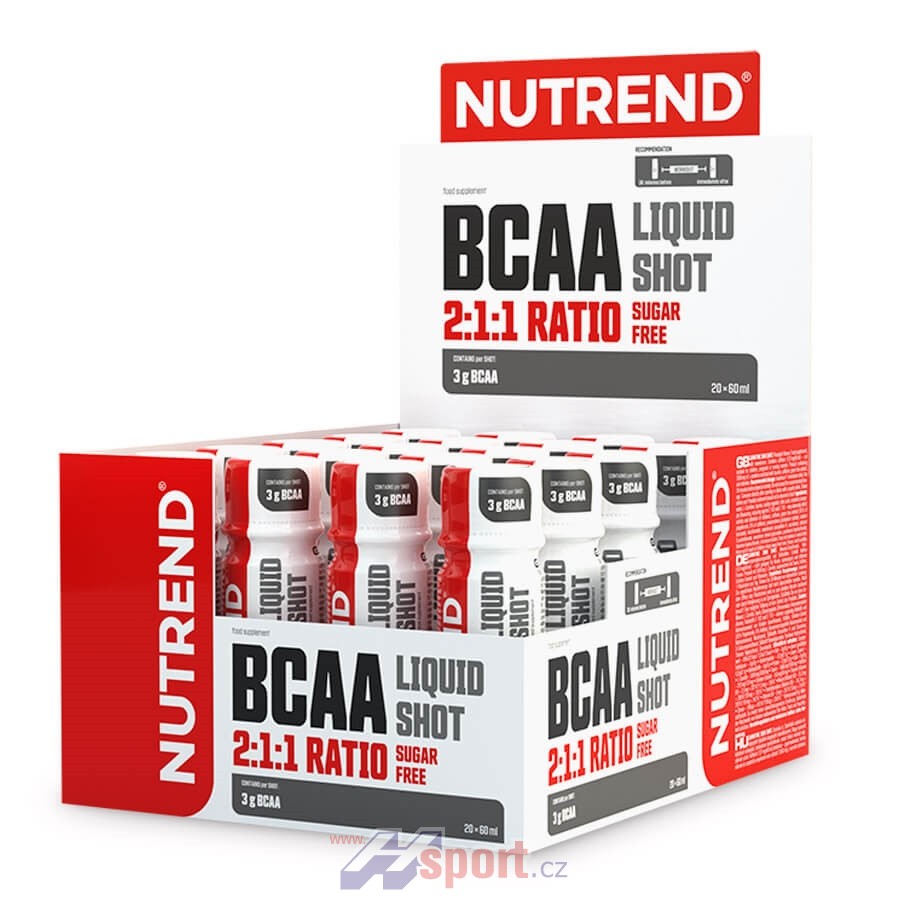 Nutrend BCAA Liquid Shot - 20x60 ml