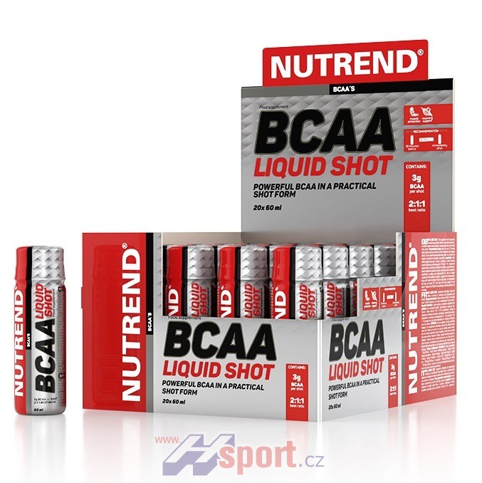 Nutrend BCAA Liquid Shot - 20x60 ml