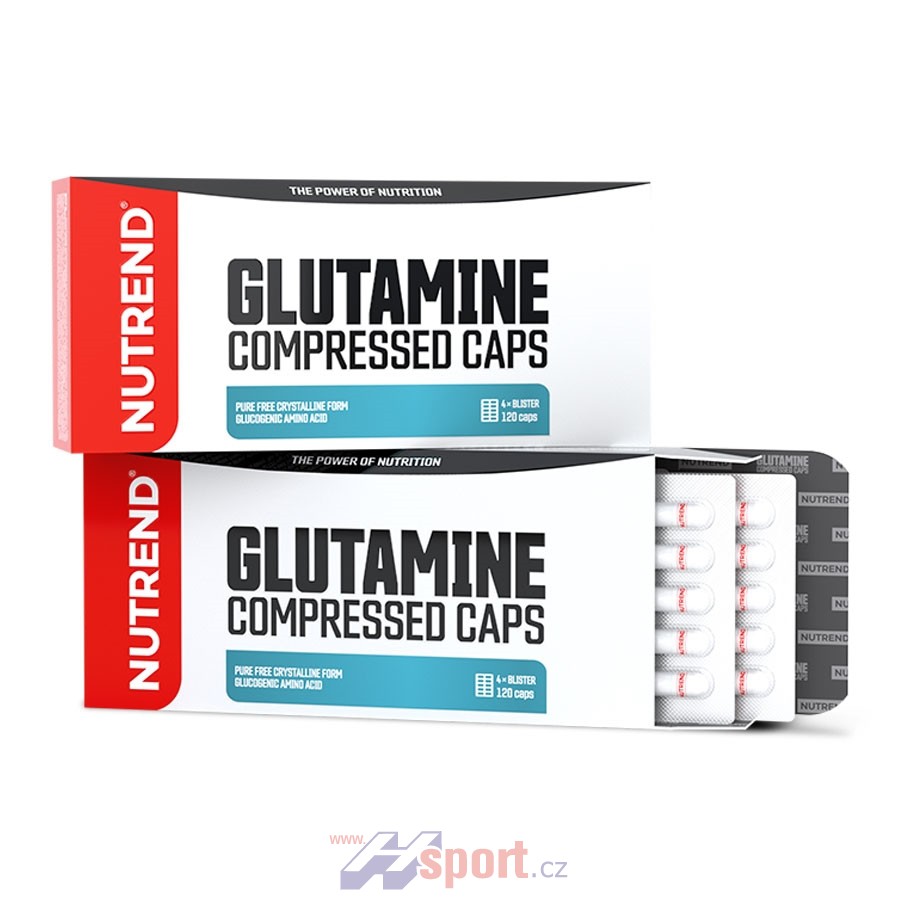 Nutrend Glutamine Compressed Caps - 120 cps