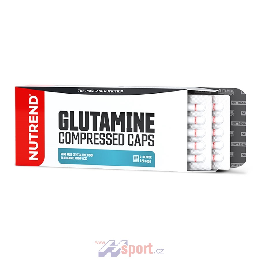 Nutrend Glutamine Compressed Caps - 120 cps
