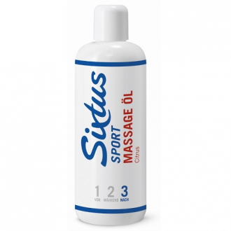 Masážní olej Sixtus Massage Oil citron 500 ml