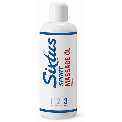 Masážní olej Sixtus Massage Oil citron 500 ml