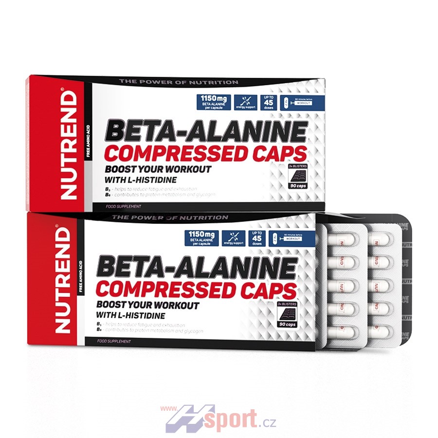 Nutrend Beta-Alanine Compressed Caps - 90 cps