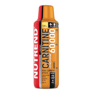 Nutrend Carnitine 60000 + Synephrine - 500 ml