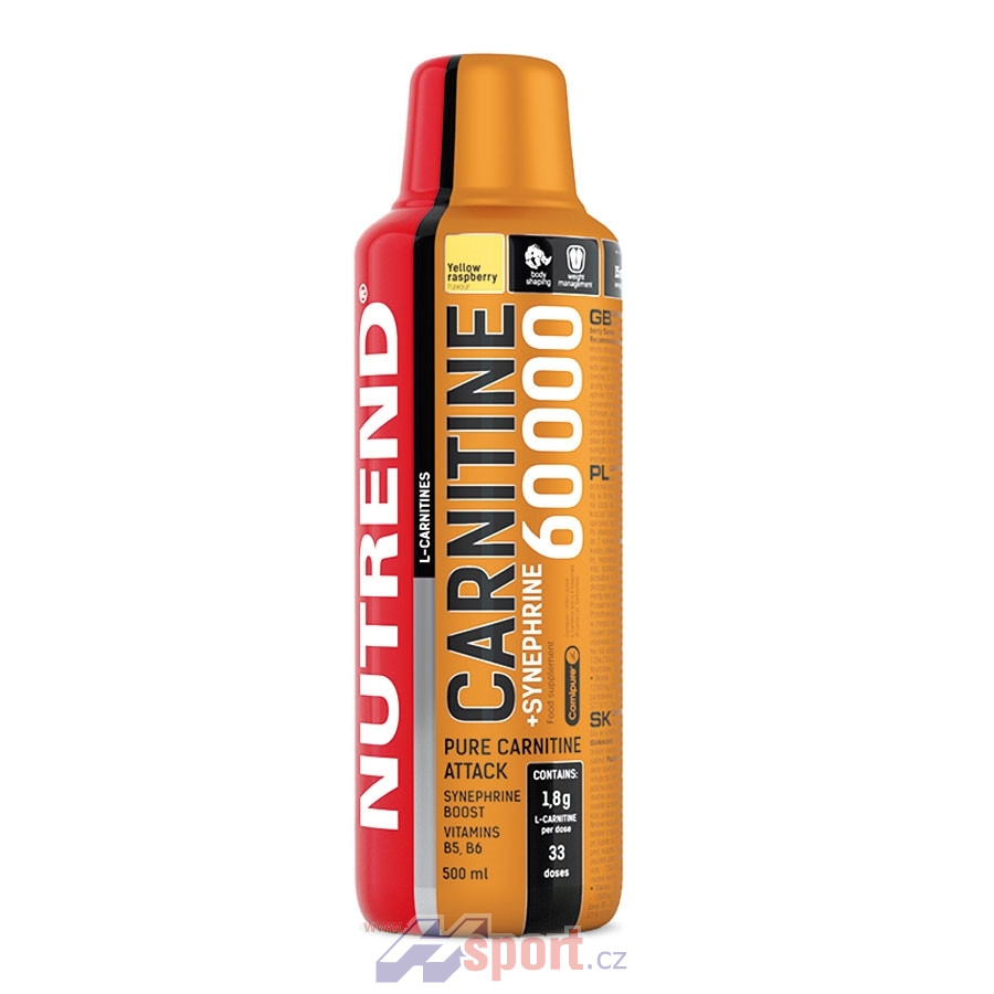 Nutrend Carnitine 60000 + Synephrine - 500 ml