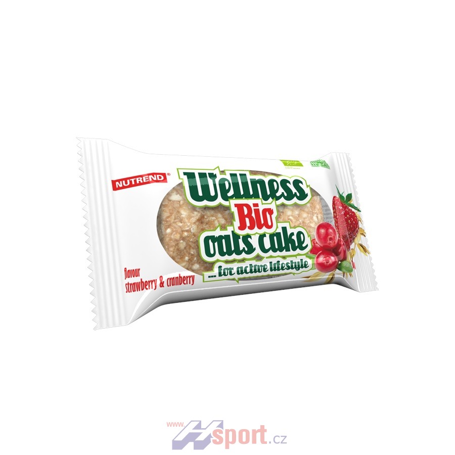 Nutrend BIO Wellness Oats Cake - 50 g