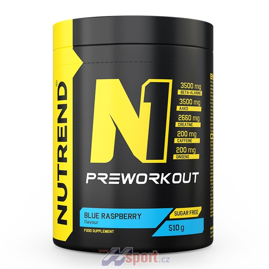 Nutrend N1 Pre-Workout - 510 g