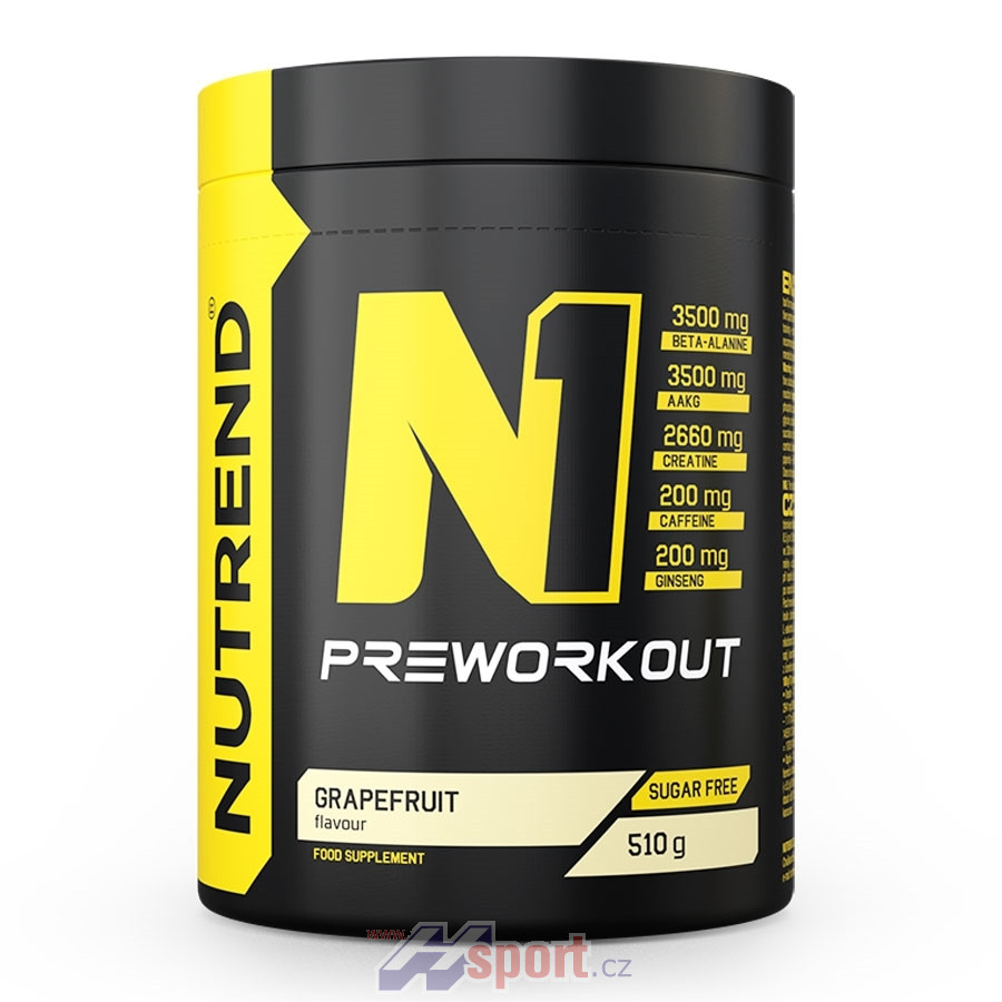 Nutrend N1 Pre-Workout - 510 g