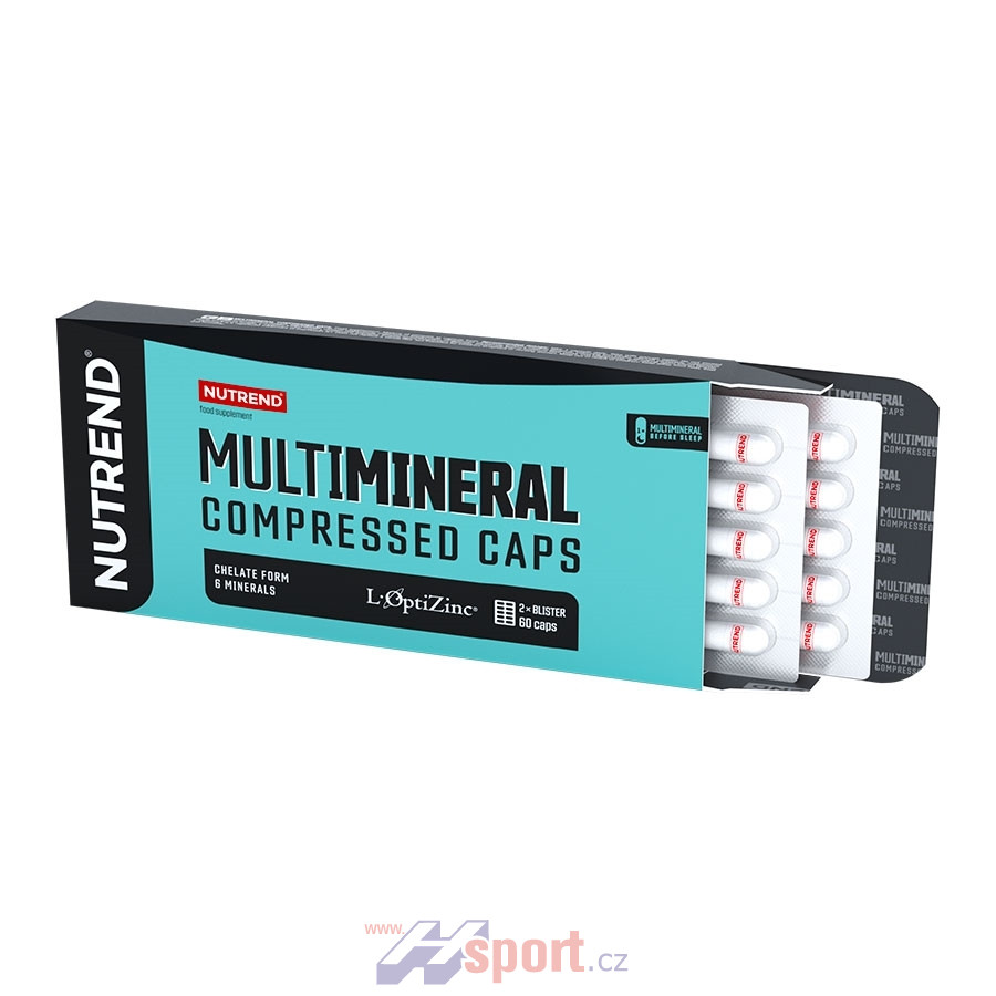 Nutrend Multimineral Compressed Caps - 60 cps