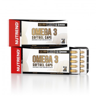 Nutrend Omega 3 Softgel Caps - 120 cps