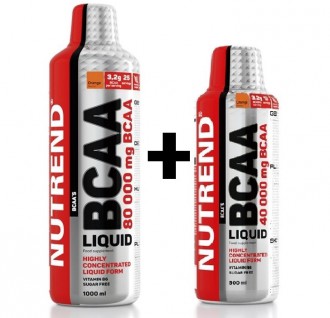 Nutrend BCAA Liquid 1000 ml + 500 ml zdarma