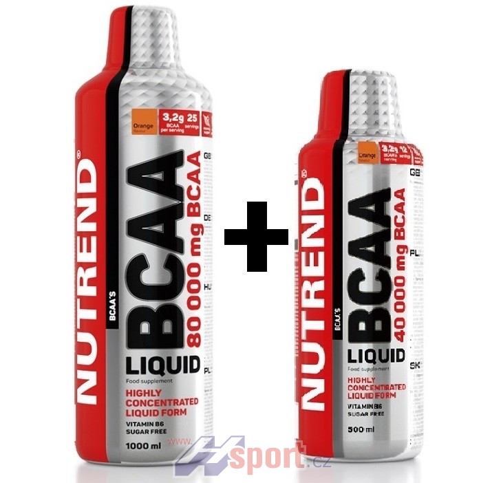 Nutrend BCAA Liquid 1000 ml + 500 ml zdarma