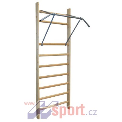 Závěsná hrazda na ribstole - žebřiny