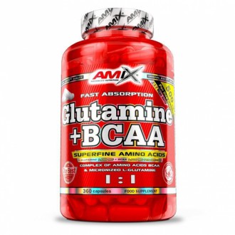 Amix Glutamine + BCAA 360 cps