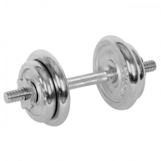 Činkový set 2 x 20kg chromovaný