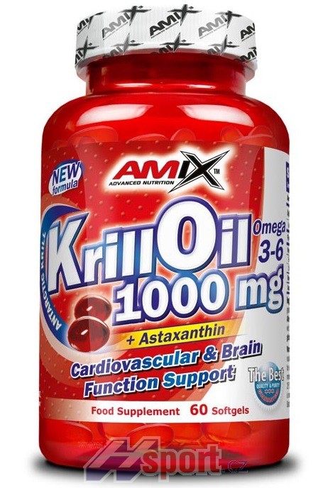 Amix Krill Oil 1000 - 60 cps