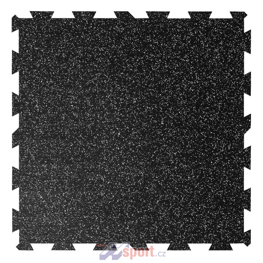 Sportovní podlaha Puzzle 8 mm, 1 x 1 m - barevný vsyp 10%