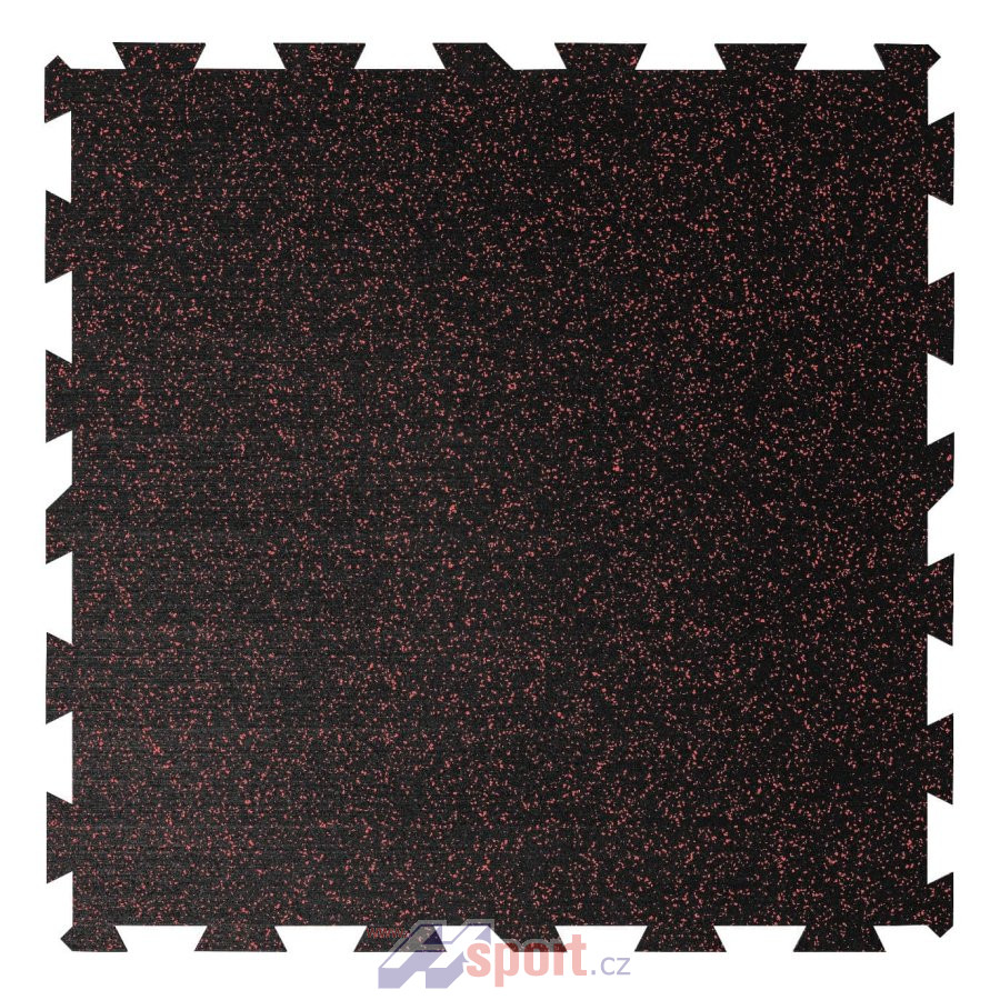 Sportovní podlaha Puzzle 8 mm, 1 x 1 m - barevný vsyp 10%