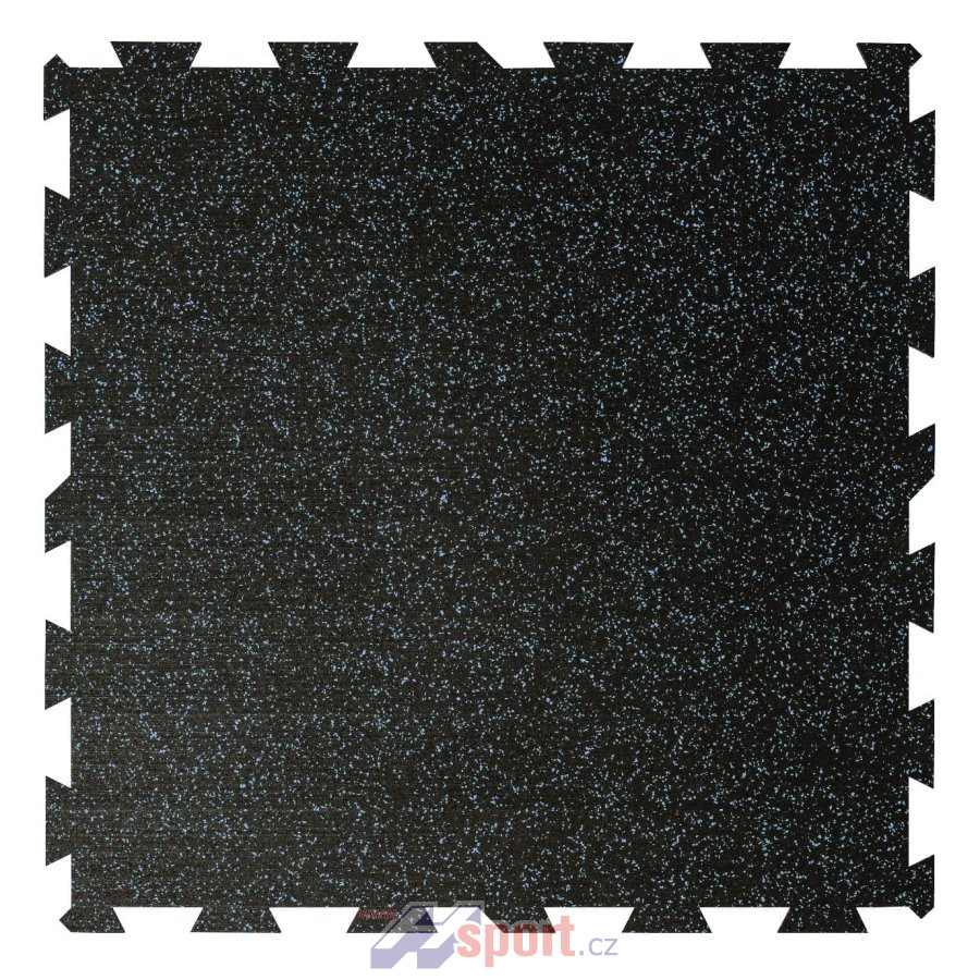Sportovní podlaha Puzzle 8 mm, 1 x 1 m - barevný vsyp 10%