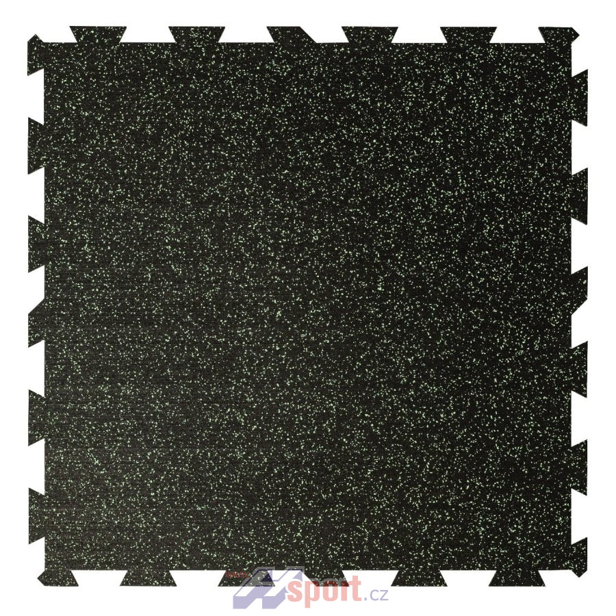Sportovní podlaha Puzzle 8 mm, 1 x 1 m - barevný vsyp 10%