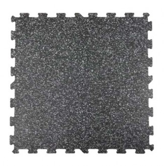 Sportovní podlaha Puzzle 8 mm, 1 x 1 m - barevný vsyp 40%