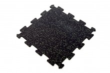 Sportovní podlaha Puzzle 8 mm, 50 x 50 cm - barevný vsyp 20%