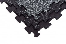 Sportovní podlaha Puzzle 8 mm, 50 x 50 cm - barevný vsyp 20%