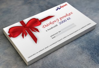 Dárkový poukaz Hsport 2000 Kč
