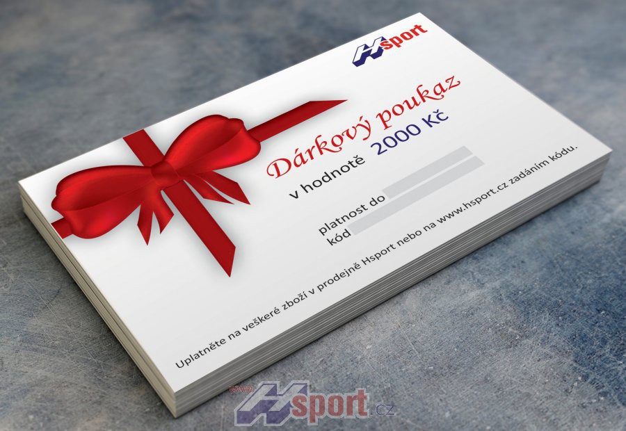 Dárkový poukaz Hsport 2000 Kč