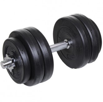 Nakládací vinylová činka 15 kg