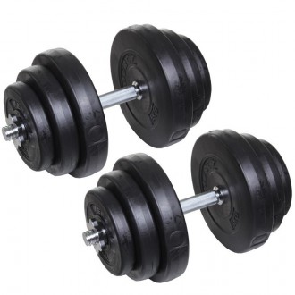 Nakládací vinylová činka 2x20 kg
