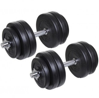 Nakládací vinylová činka 2x15 kg