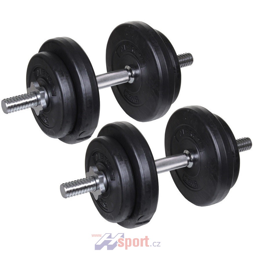 Nakládací vinylová činka 2x10 kg
