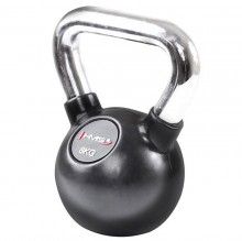Kettlebell s chromovou rukojetí HMS 8 kg