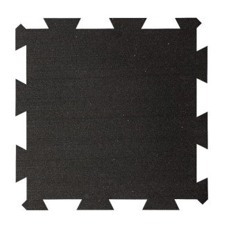 Sportovní podlaha Puzzle 16 mm, 50 x 50 cm - černá
