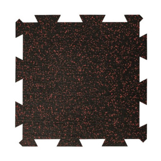 Sportovní podlaha Puzzle 16 mm, 50 x 50 cm - barevný vsyp 10%