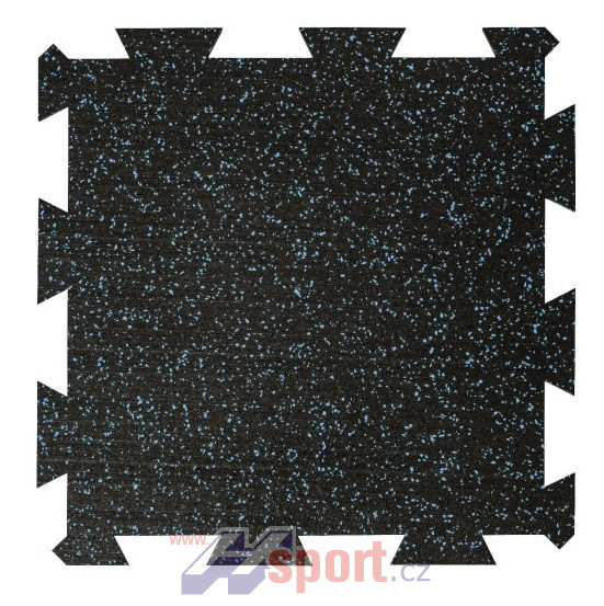Sportovní podlaha Puzzle 16 mm, 50 x 50 cm - barevný vsyp 10%