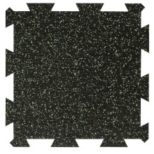 Sportovní podlaha Puzzle 16 mm, 50 x 50 cm - barevný vsyp 10%