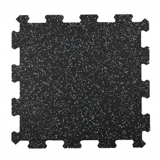 Sportovní podlaha Puzzle 16 mm, 50 x 50 cm - barevný vsyp 20%