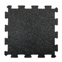 Sportovní podlaha Puzzle 16 mm, 50 x 50 cm - barevný vsyp 20%